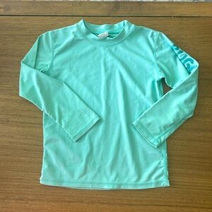 Rugged Butts Mint Green Rash Guard
